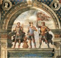 décoration de la Renaissance Sala Del Gigli Florence Domenico Ghirlandaio